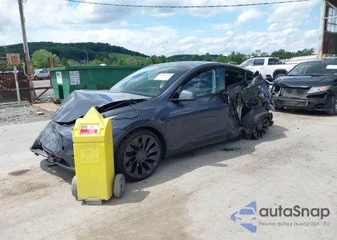 2022 Tesla Model Y Performance Dual Motor All-Wheel Drive из США, поврежденный, VIN 7SAYGDEF5NF534867